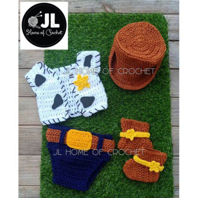 TOY STORY WOODY COSTUME CROCHET Lazada PH