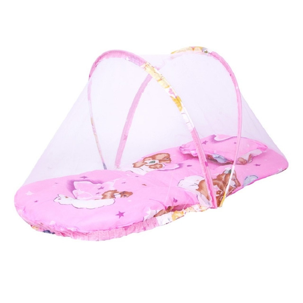 foldable baby bed with mosquito net