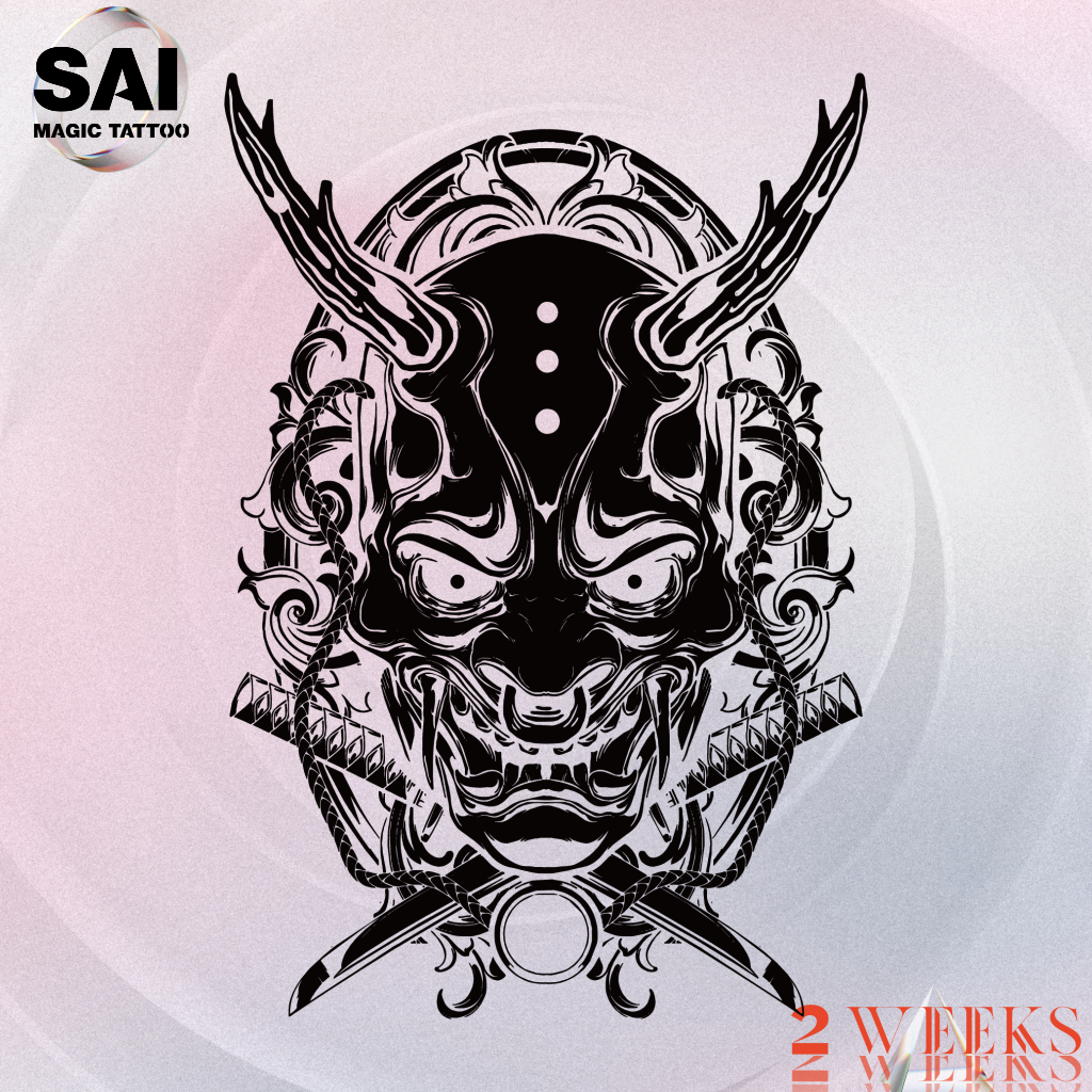 SAI MAGIC TATTOO Lasts to 2 weeks 18CM×11CM Tattoo sticker waterproof long lasting Temporary fake tattoo 127