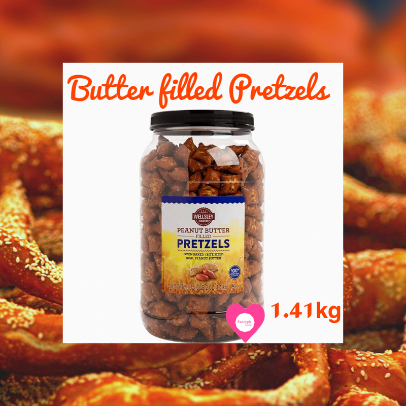 Wellsley Farms Peanut Butter Filled Pretzels 1.41kg Lazada PH