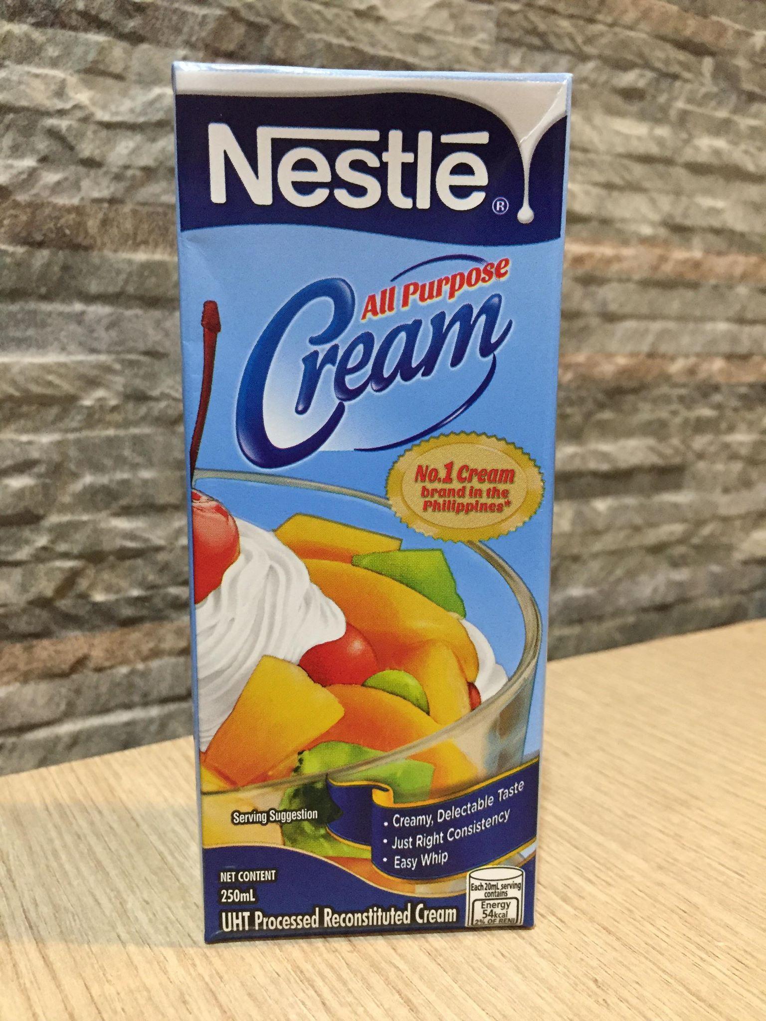 Nestle All Purpose Cream 250ml KETO Friendly Lazada PH