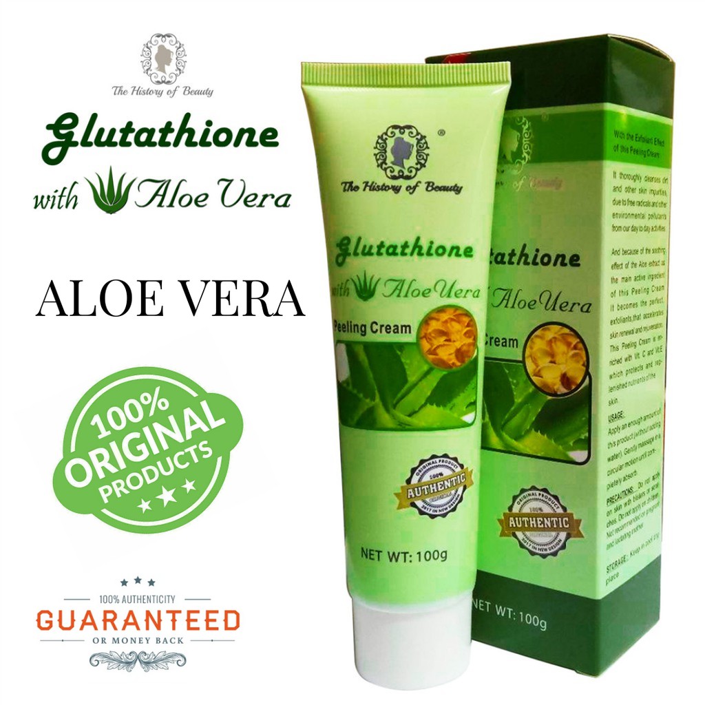 Original 100 Authentic The History of Beauty Glutathione with Aloe