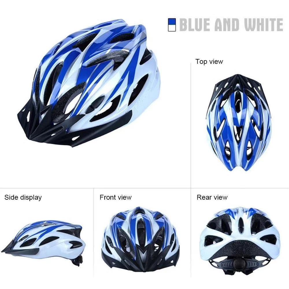 Adult Bike Helmet Cycling Bike Helmet CE Safety Certified Light Integrally Sport Mountain Bike Helmet Adjustable Lightweight Adult Size for Men Women