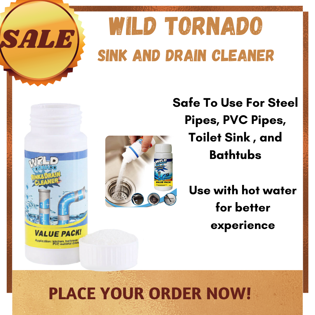 EFFECTIVE Sink and Drain Cleaner Powerful Sink and Drain Cleaner Wild
