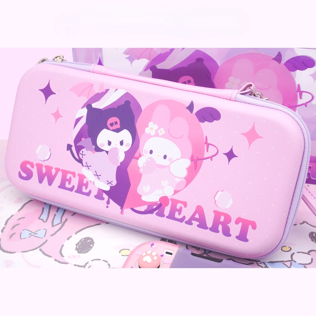 Kuromi Theme Cute Carrying Case for Nintendo Switch and Switch Oled ...