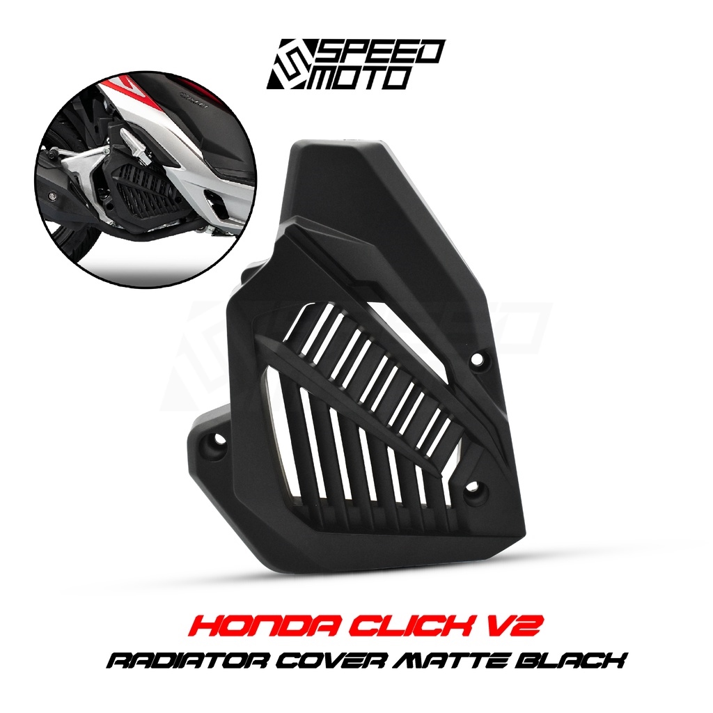 HONDA RADIATOR COVER CLICK 125i/150i GAME CHANGER RADIATOR COVER CARBON