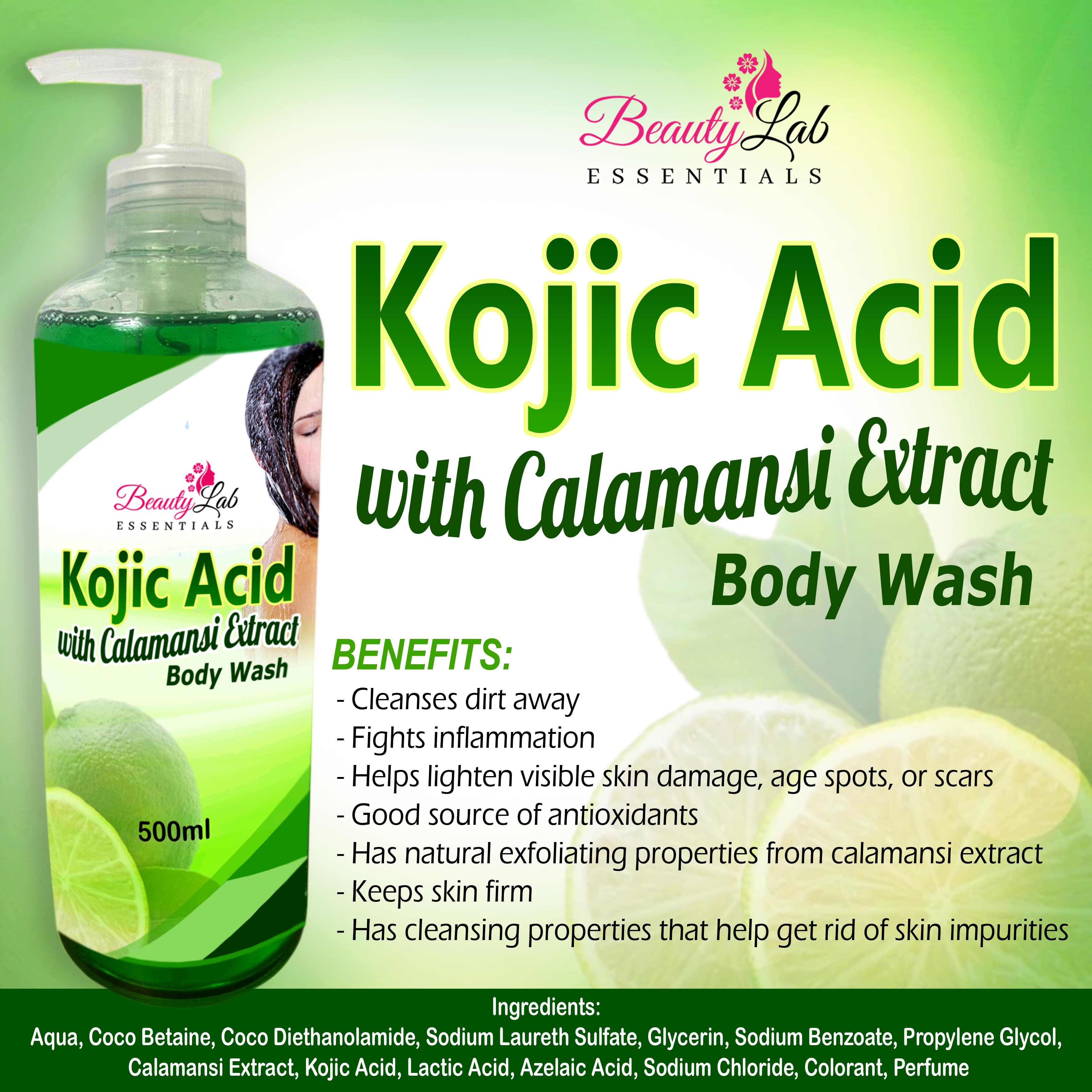 100 Original BeautyLab Essentials Kojic Acid with Calamansi Extract