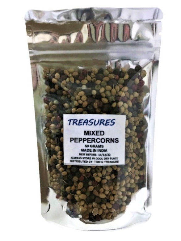 Treasures Mixed Peppercorns 7 Blends Of Whole Peppercorns 100 Pure