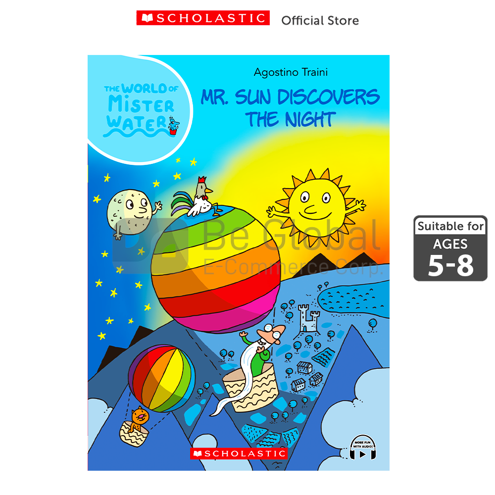 Scholastic THE WORLD OF MISTER WATER 08 MR. SUN DISCOVERS THE NIGHT