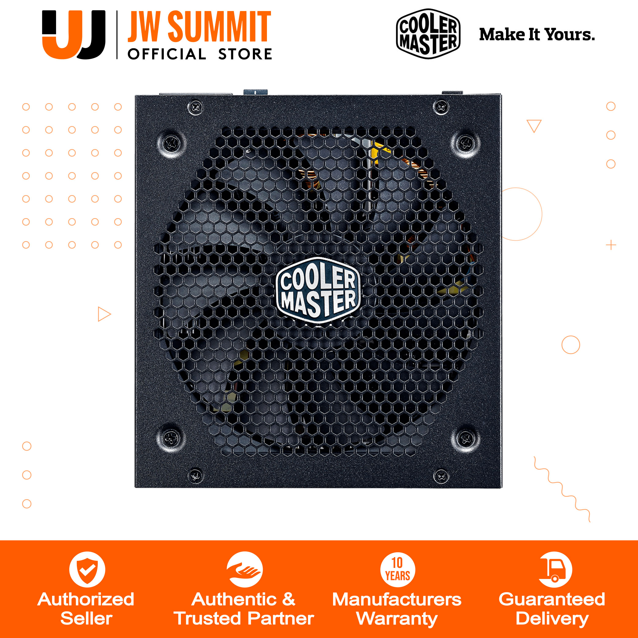 Cooler Master V750 Gold - V2 80 Plus Gold Full Modular Power Supply ...