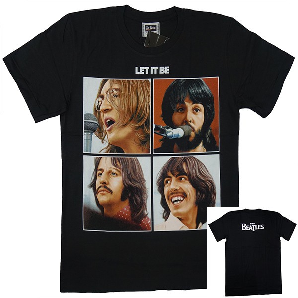 Uniqlo The Beatles Rock Band Let It Be Album Promo T-shirt - BIDSTITCH