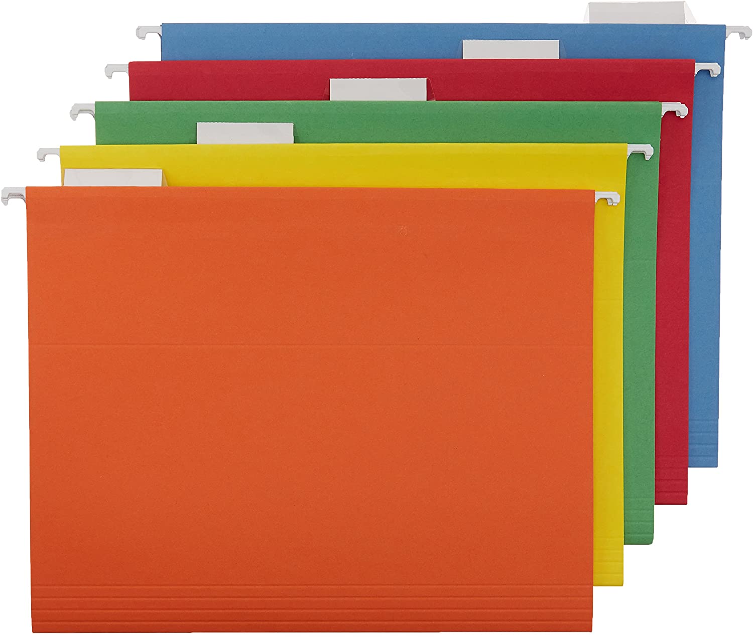 AmazonBasics Hanging Organizer File Folders Letter Size, Assorted