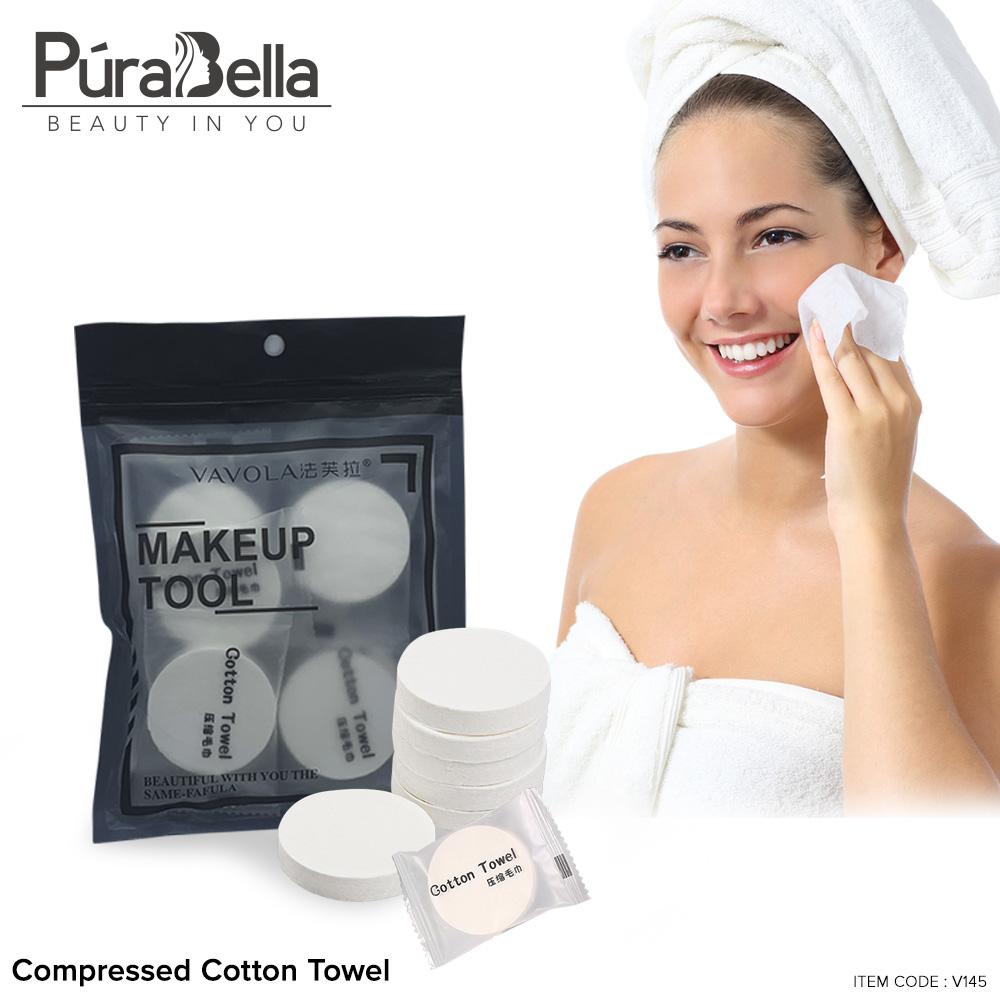 compressed face towel