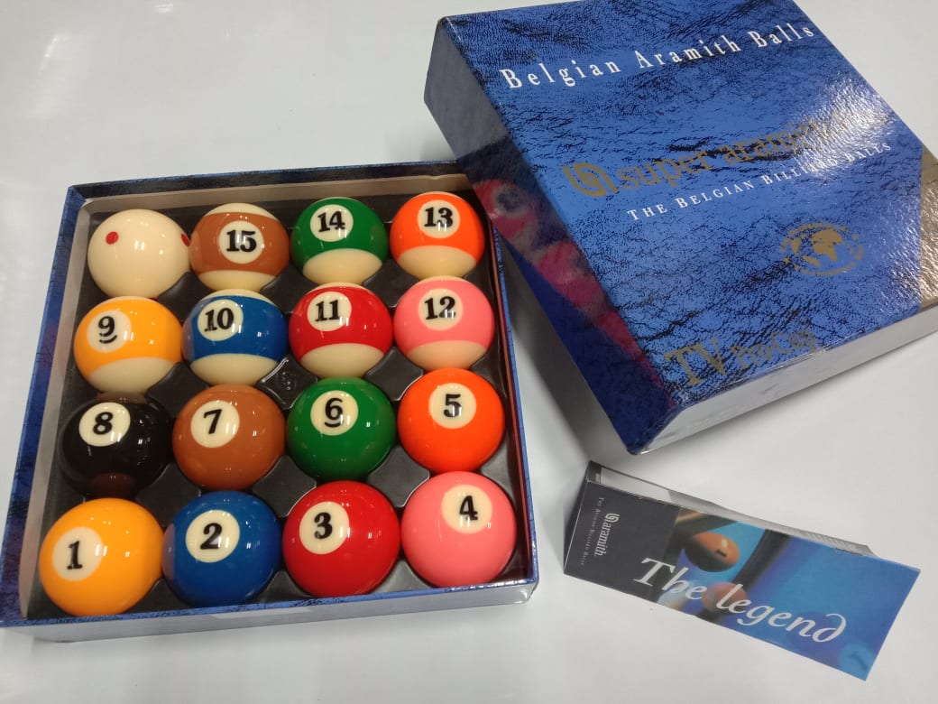 トレイ無】 スーパーアラミスプロ TV プロカップ ビリヤードボール