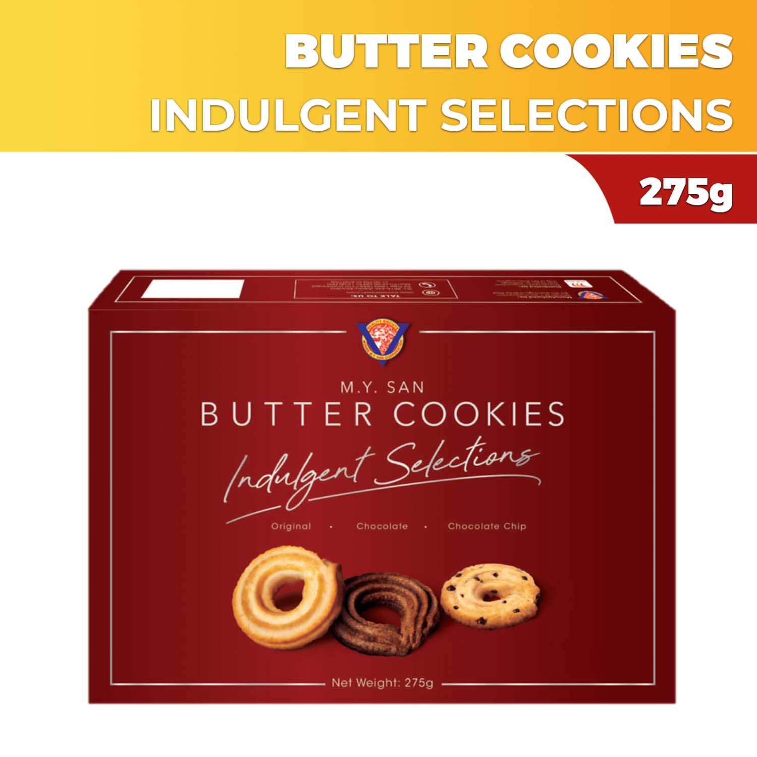 MY San Butter Cookies Indulgent Selections 275g Lazada PH