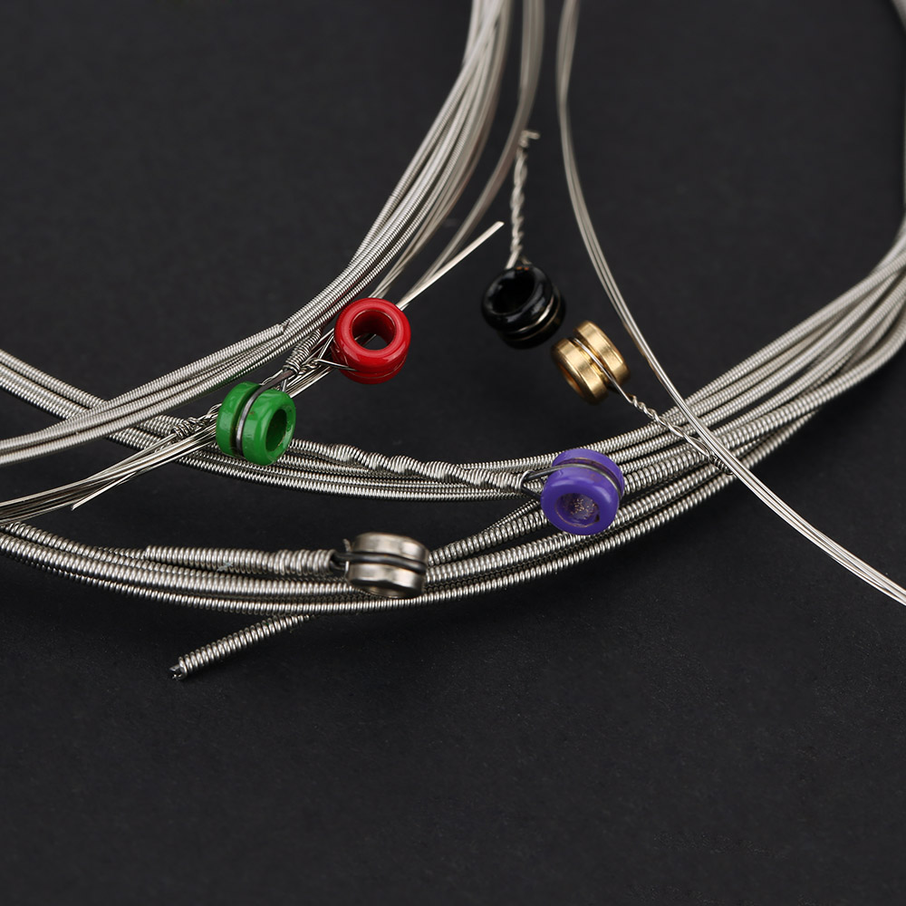 [ammoon]quà bí mật 【Ready Stock】Bộ Dây Đàn Guitar Điện Orphee RX15 6 Chiếc (.009-.042) Căng Thẳng Siêu Nhẹ