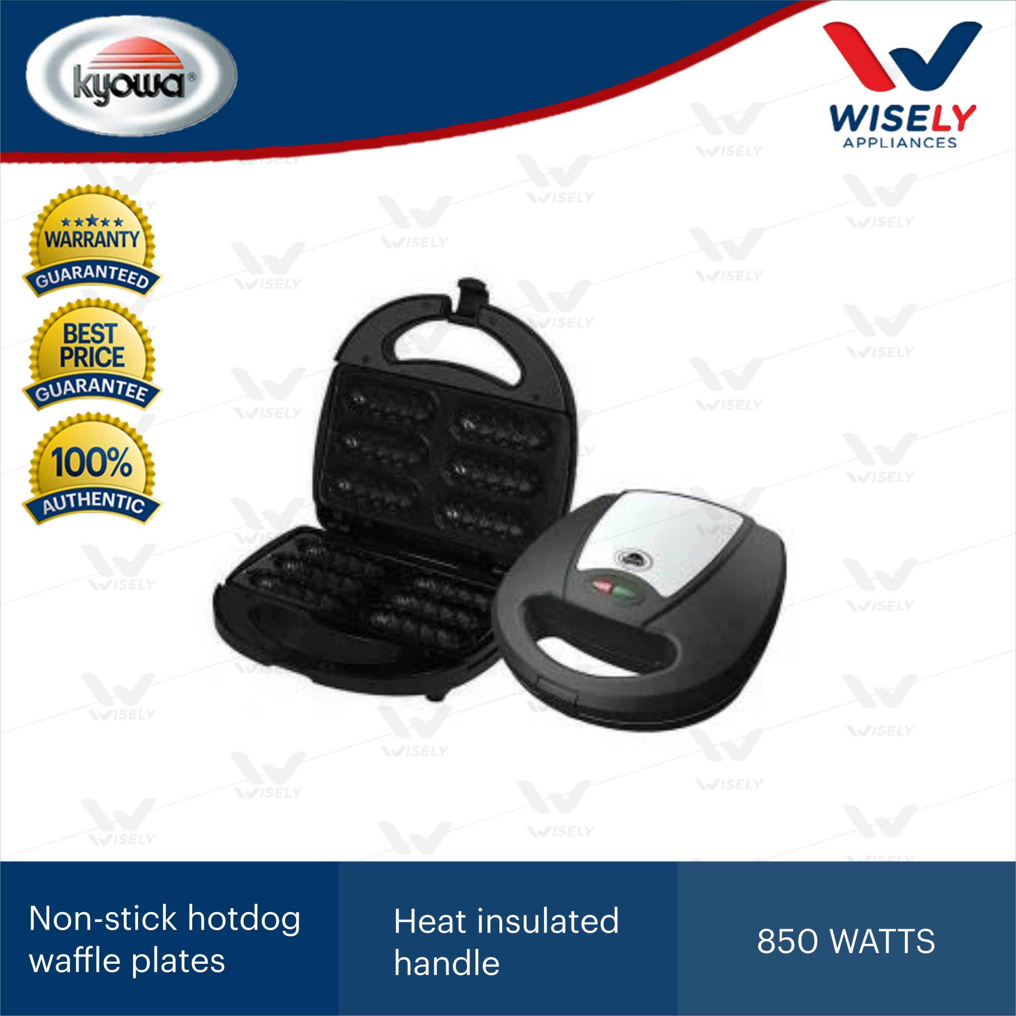 Kyowa KW2608 Hotdog Waffle Maker Lazada PH