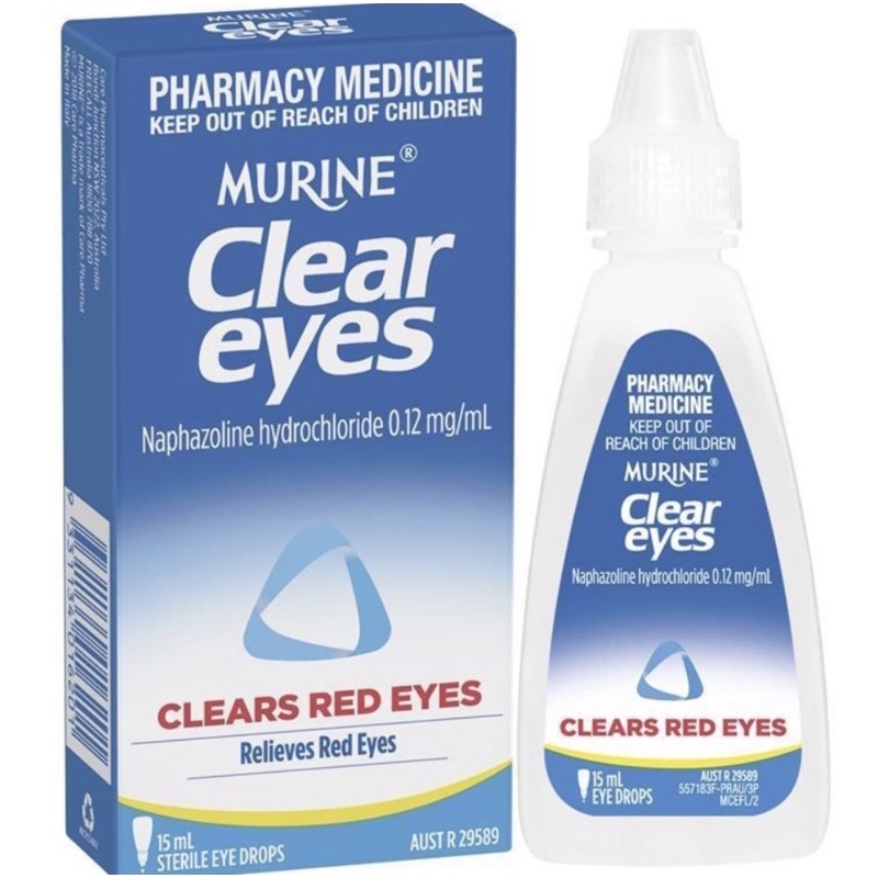 Australia Murine Clear Red Eyes Eye Drops 15ml | Lazada PH