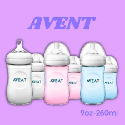 AVENTT BPA Free Natural Polypropylene Bottle 9 Oz and 11 oz