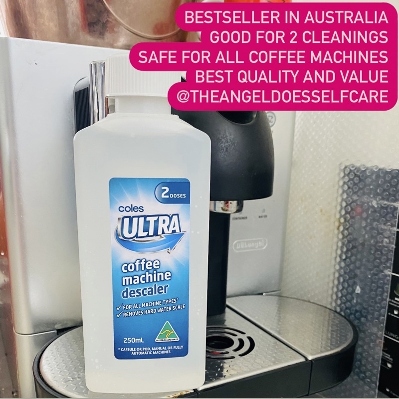 Coles Ultra Coffee Machine 2x Descaling Descaler 4 Nespresso Dolce