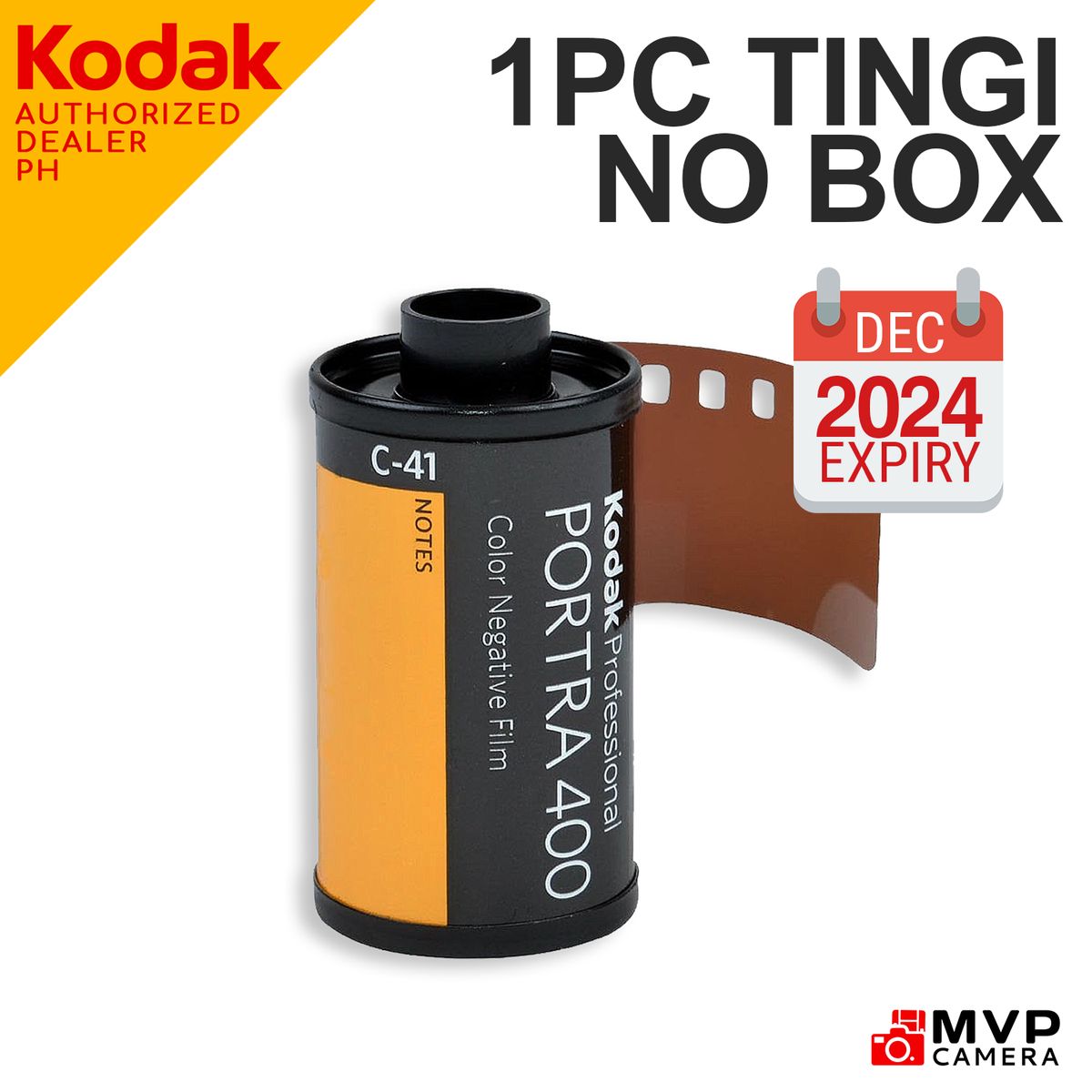 KODAK PORTRA 400 35mm 135 Format Professional Color Negative Film C41