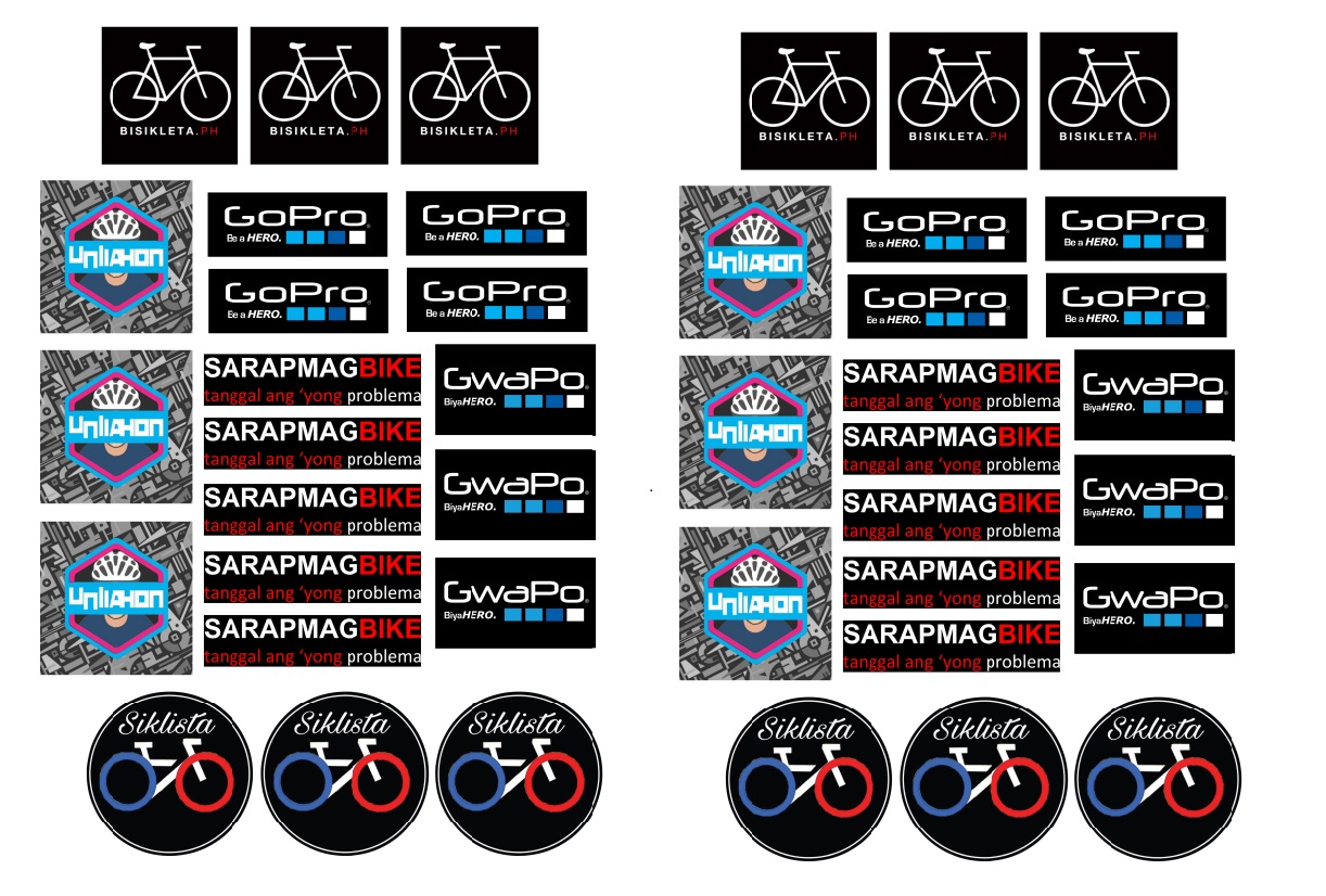 Sarap Mag bike sticker, Unliahon 