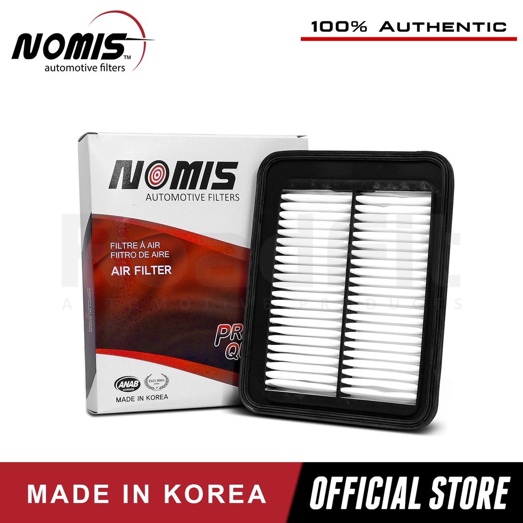 Nomis Air Filter NAIT165 for Hyundai i10 1.1 GL/GLS AT/MT G4HGBM/G4HG8