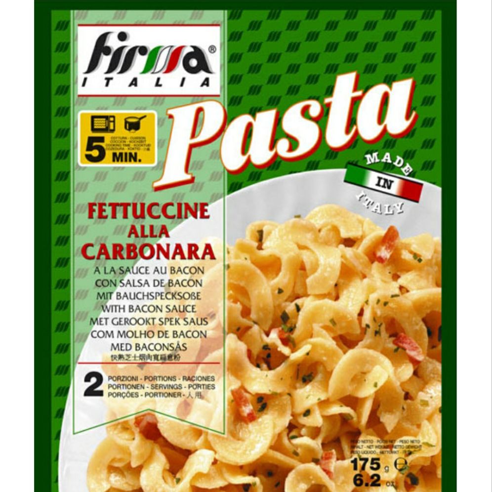 ??Firma Italia, Pasta Fettuccine Alla Carbonara 175g | Lazada PH