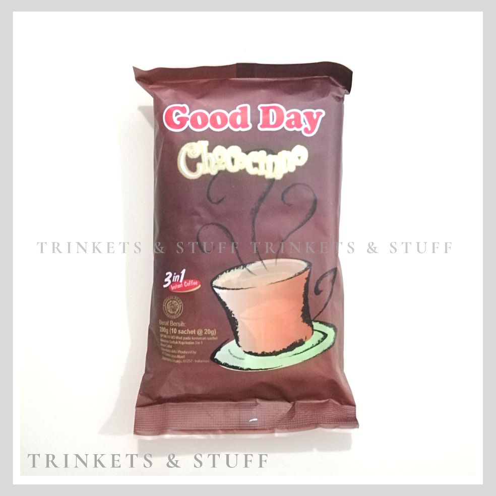 Good Day Chococinno 3 in 1 Instant Coffee 10 Sachets 20g | Lazada PH