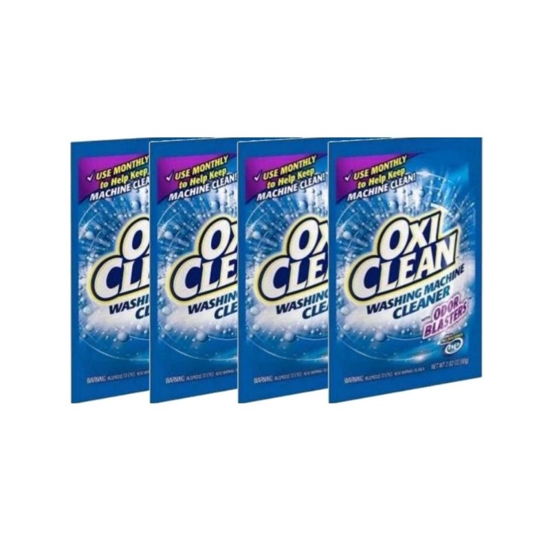 OxiClean Washing Machine Cleaner with Odor Blasters one sachet Lazada PH