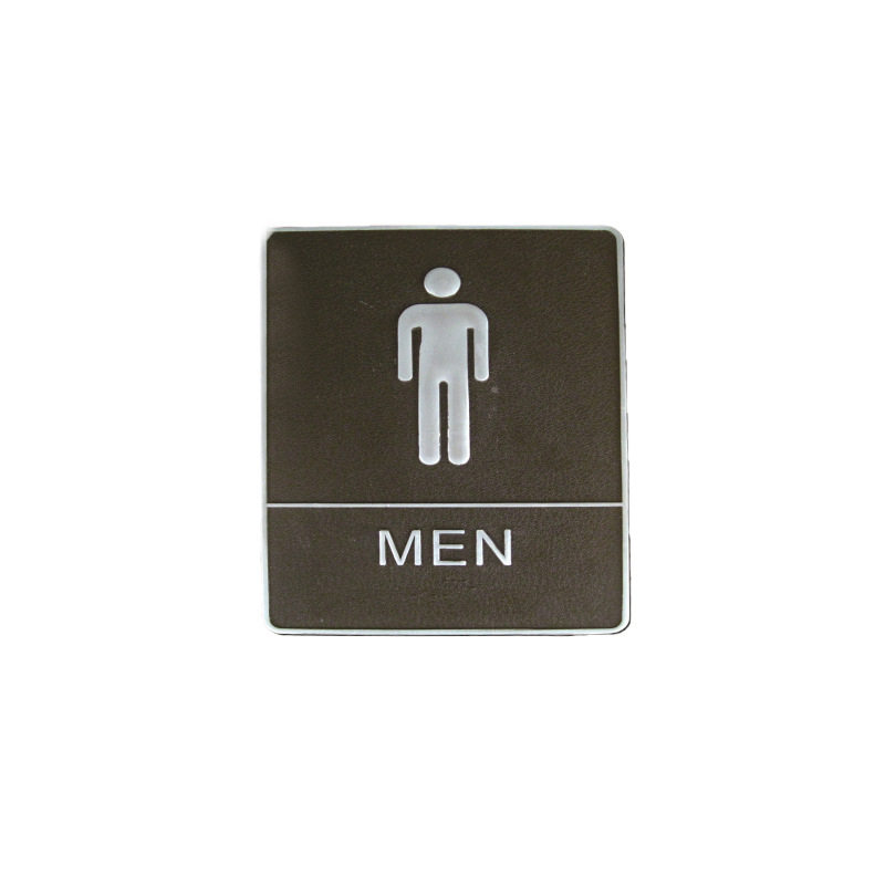 Removable Toilet Sign Man Woman Toilet Signs Prompt Wall Sticker Self ...