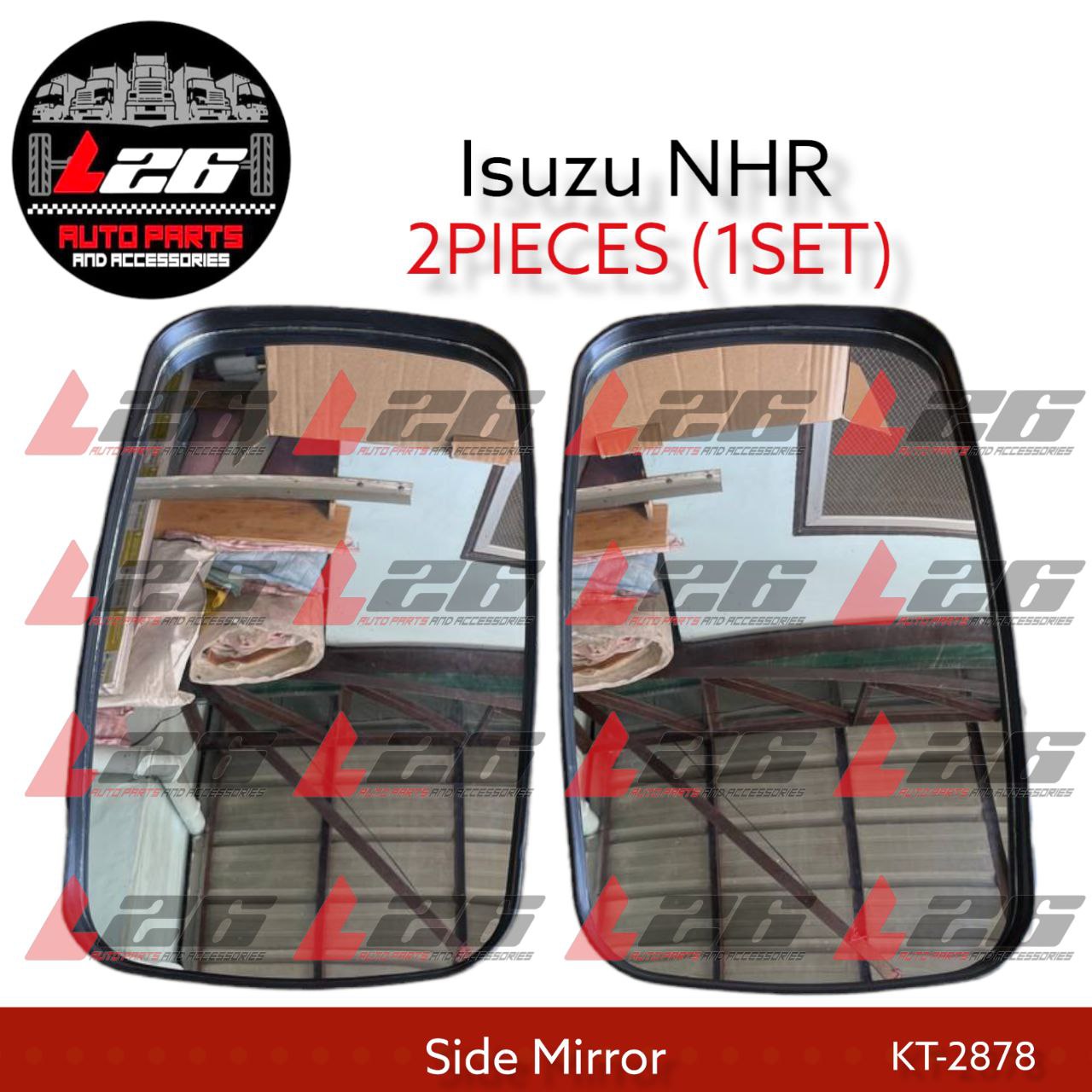 Isuzu NHR SIDE MIRROR / AUTO MIRROR KT2878 Lazada PH