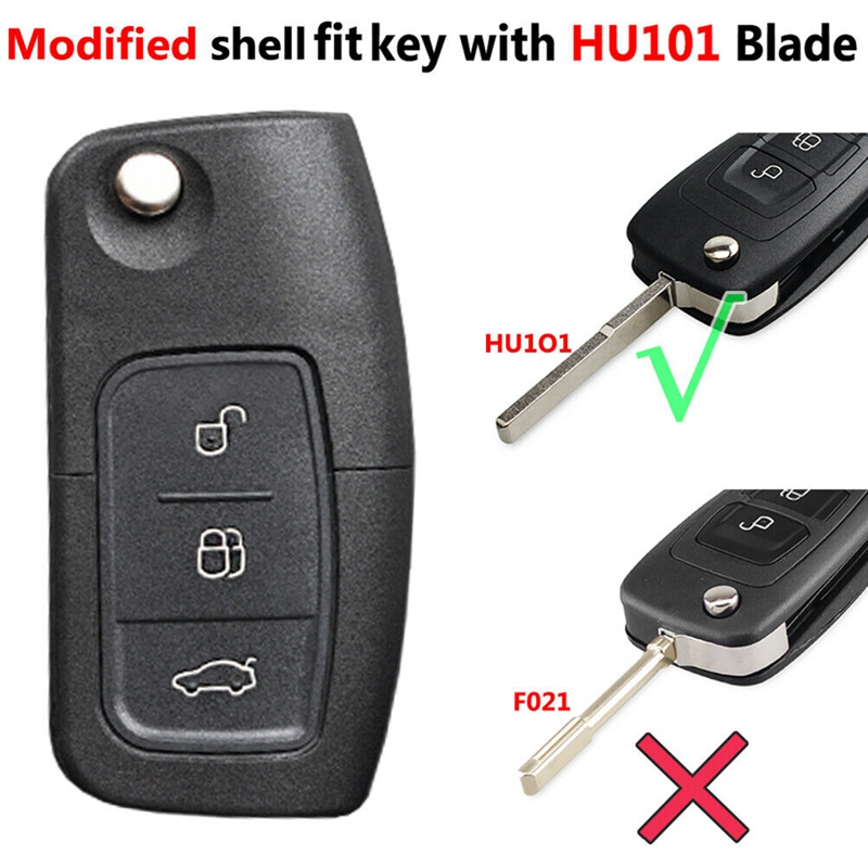Car Remote Key Shell Remote Key Case Cover for Ford Focus Fiesta Mondeo S-Max C-Max