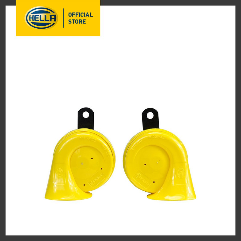 Hella Royal Twin Tone 12V Trumpet Horn (Set Of 2) 012 010 821 Horn