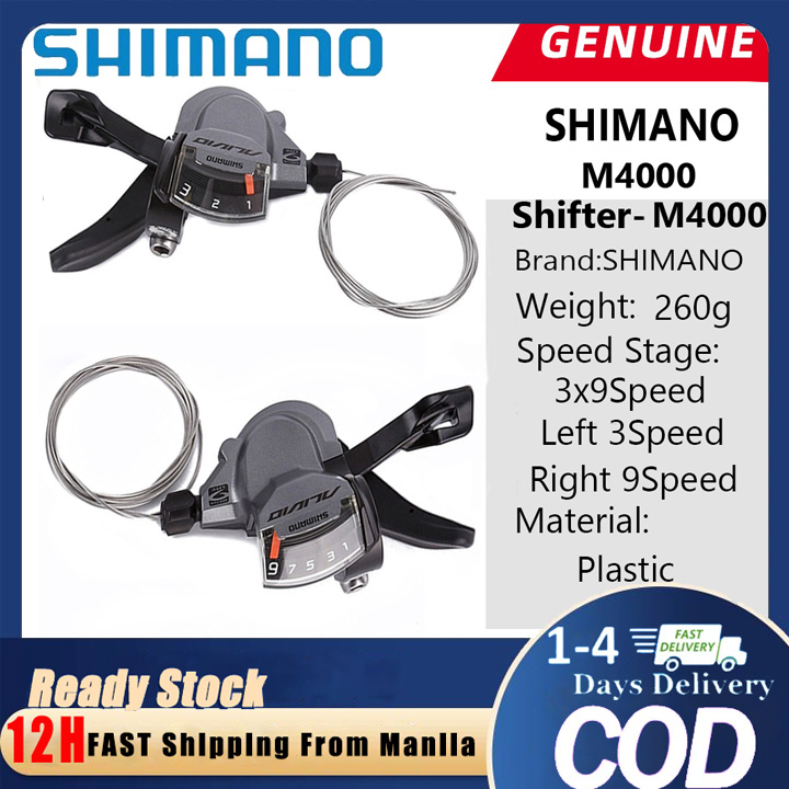 Shimano alivio best sale shifter 3 speed