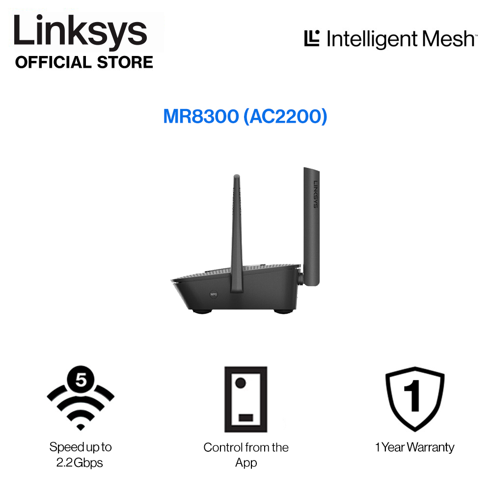 Routeur Wi-Fi Mesh Linksys MR8300, AC2200