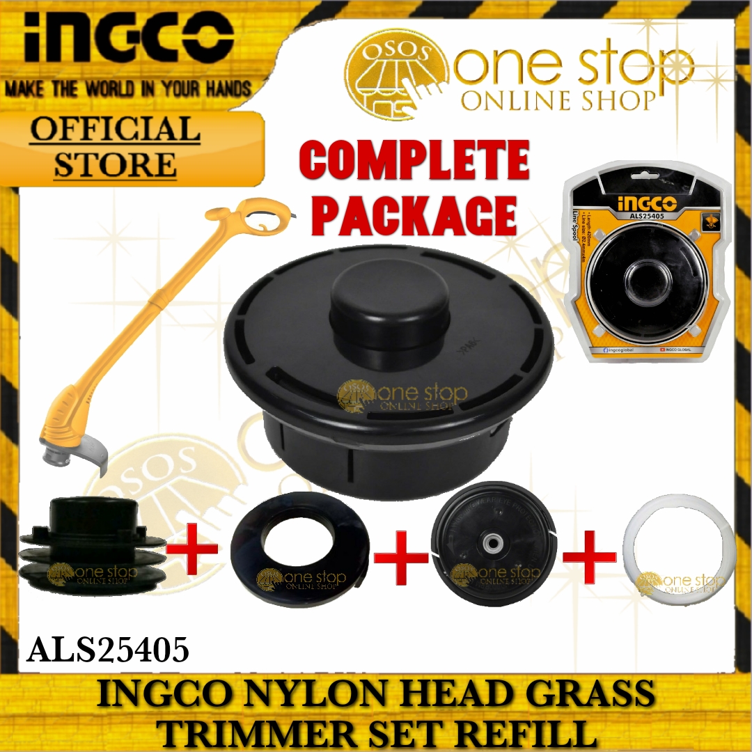 INGCO Original Grass Trimmer 4M Line Spool for GBC45441 ALS25405 •OSOS ...