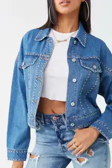 forever 21 jeans jacket