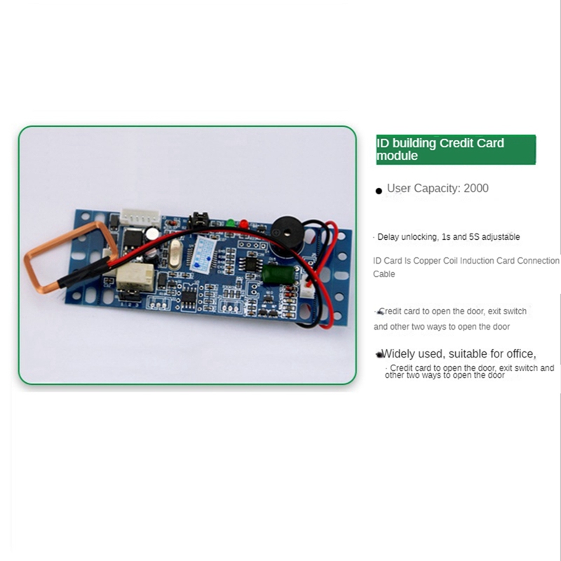 9-12V 125Khz ID RFID Embedded Access Controller Module ID Access Controller Module ID Module with Wg26 in Interface