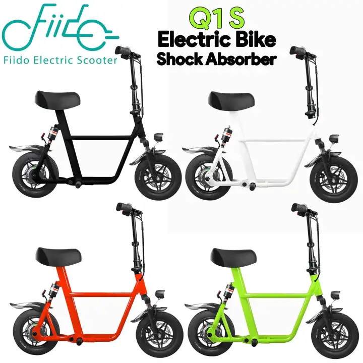 electric bike red
