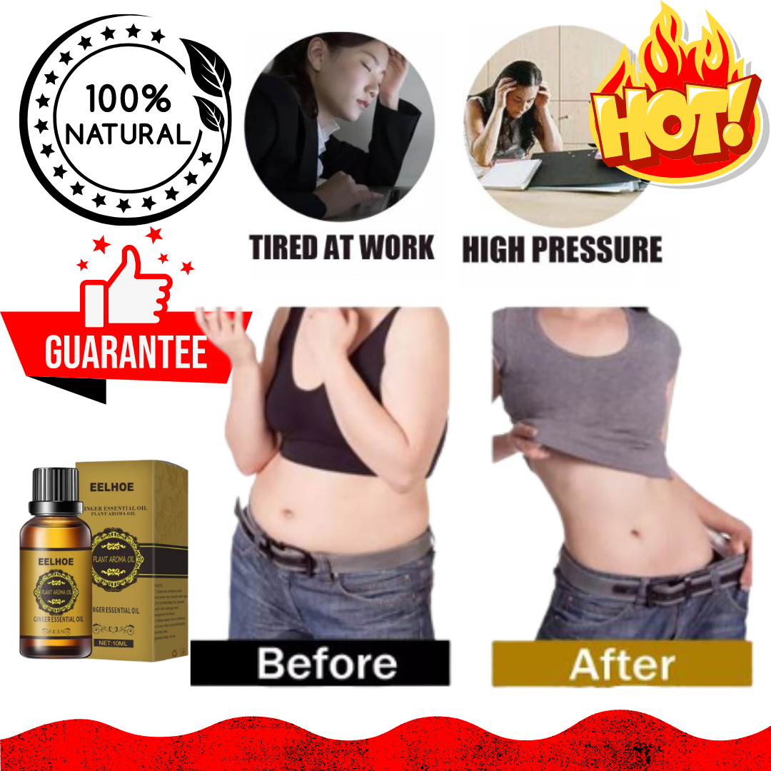 EELHOE GINGER ESSENTIAL PLANT AROMA OIL NET 30ML IMPROVER COMPLEX BURN