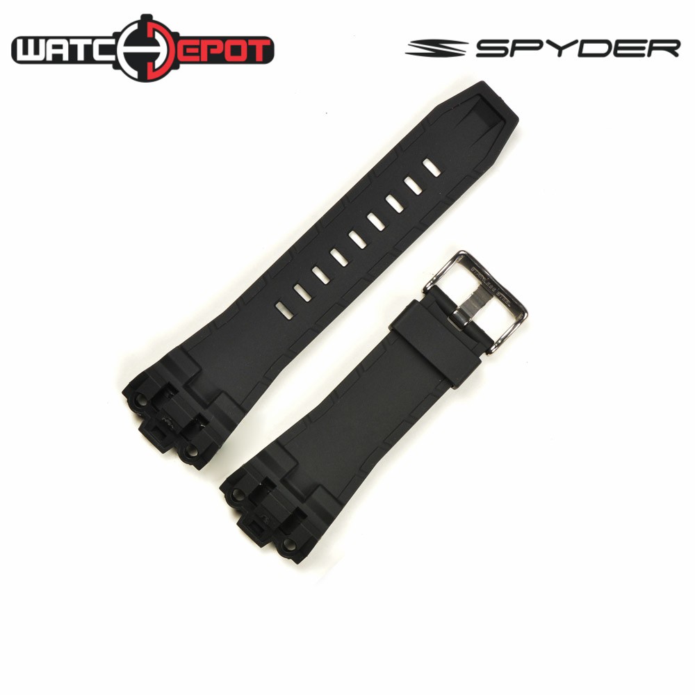 Spyder Watch Rubber Strap Blade (Black) 22mm bulova women's watch Lazada PH