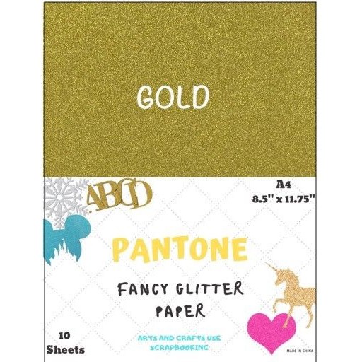Pantone Fancy Glitter Sticker Paper A4 (10 sheets) Lazada PH