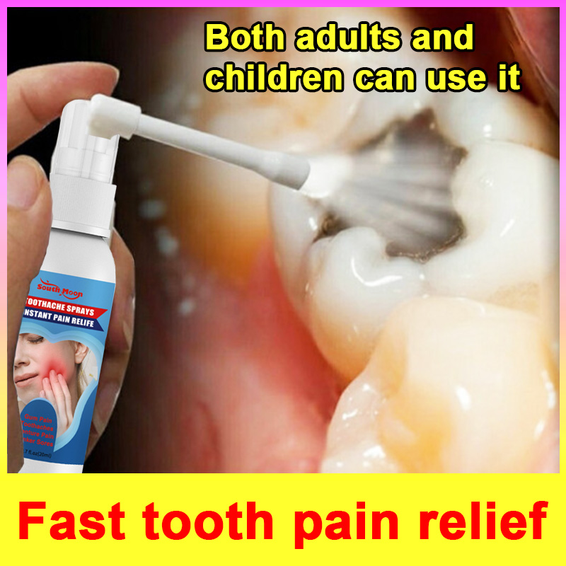 【South Moon】Toothache Pain Reliever Spray 20ml Quick relieve tooth pain