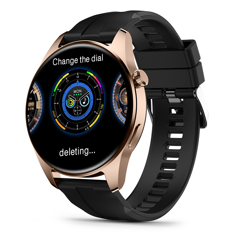 New HK4 Hero Smart Watch AMOLED 1.5 Inch Ltpo 2.5D Amplitude Mens NFC  Wireless Charging GT3 Pro 2023