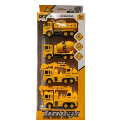 CONSTRUCTION ENGINEERING TRUCKS 4 IN 1 TRUCK TOY TOYS