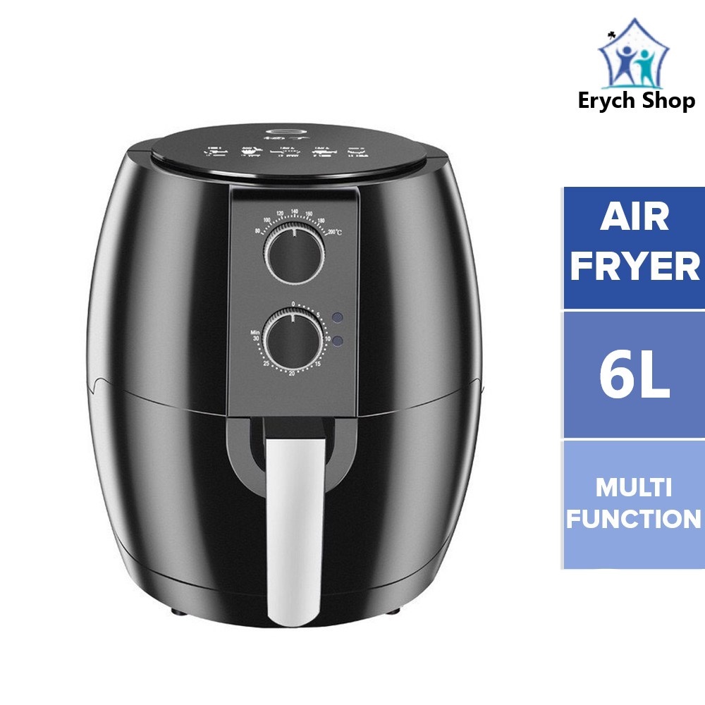 Multifunctional Oil Free Air Fryer 6 Liters High Capacity Air fryer on