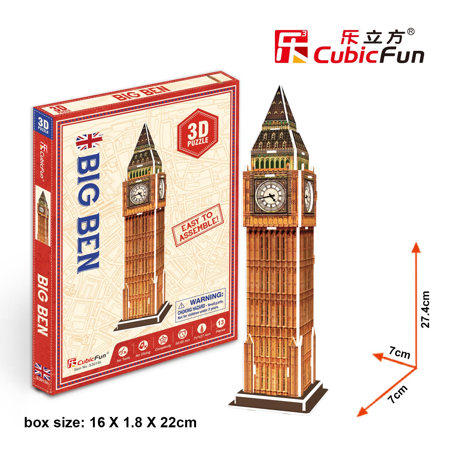 cubic fun big ben