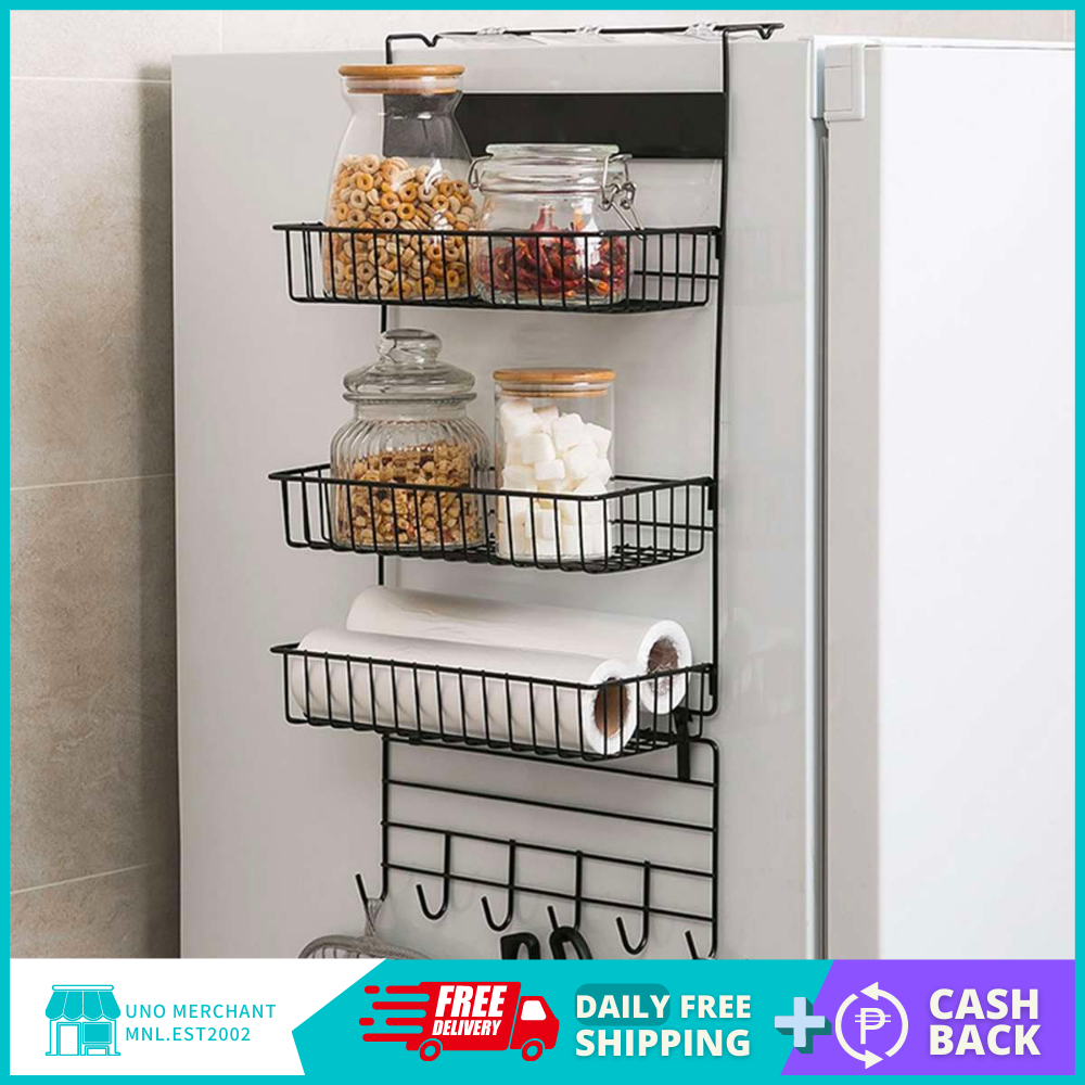 Uno Merchant Manila Refrigerator Side Rack Spice Rack for Refrigerator