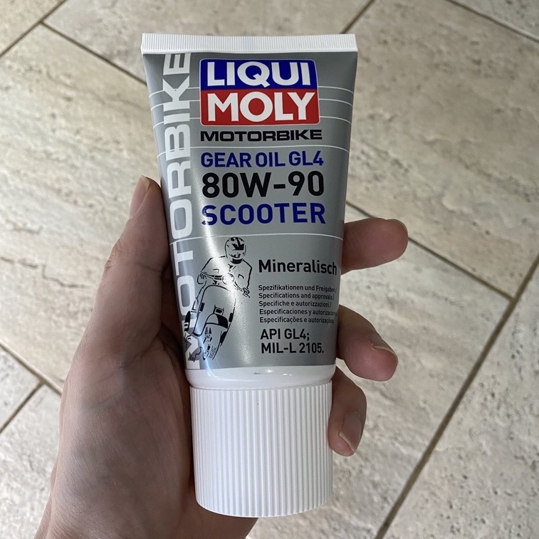 LIQUI MOLY Motorbike Gear Oil GL 4 80W90 Scooter 1680 Motorcycle 150ml